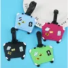 Suitcase Pattern Design Luggage Tag Green
